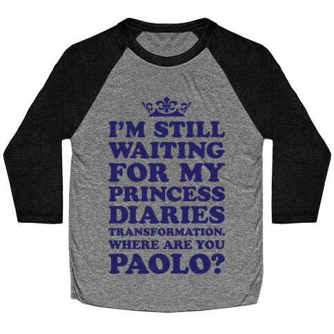 Where Are You Paolo? Baseball Tee