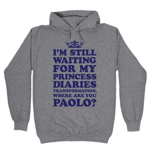Where Are You Paolo? Hooded Sweatshirt