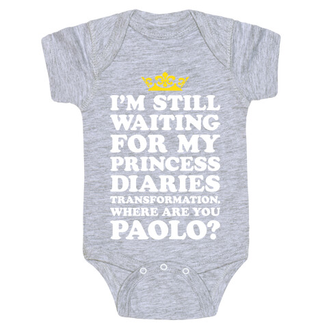 Where Are You Paolo? Baby One-Piece