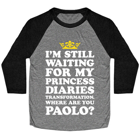 Where Are You Paolo? Baseball Tee