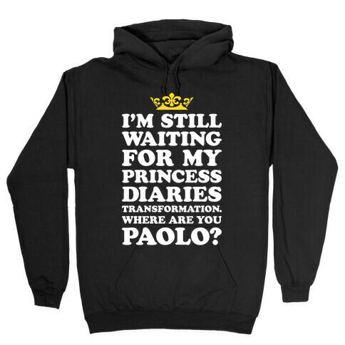 Where Are You Paolo? Hooded Sweatshirt