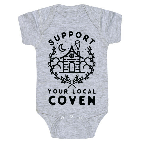 Support Your Local Coven Baby One-Piece