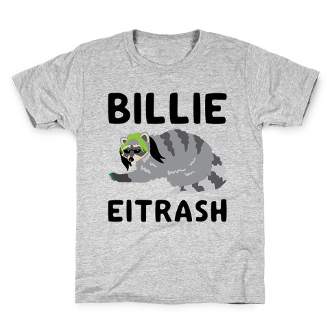 Billie Eitrash Parody Kids T-Shirt