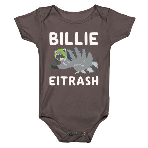 Billie Eitrash Parody Baby One-Piece