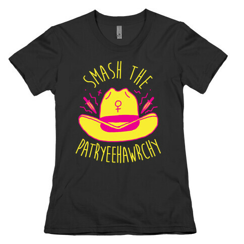 Smash the PatrYEEHAWrchy Womens T-Shirt