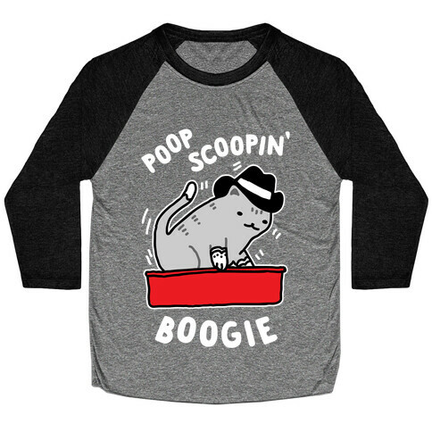 Poop Scoopin' Boogie Baseball Tee