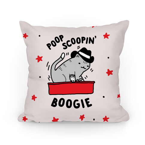 Poop Scoopin' Boogie Pillow