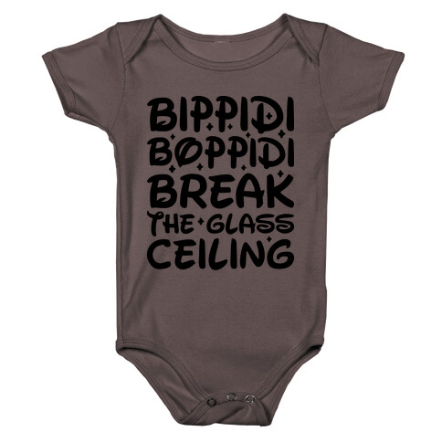 Bippidi Boppidi Break The Glass Ceiling Baby One-Piece
