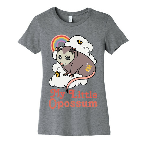 My Little Opossum  Womens T-Shirt