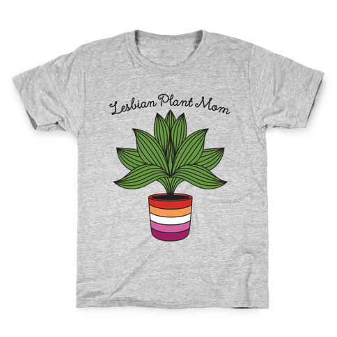 Lesbian Plant Mom Kids T-Shirt
