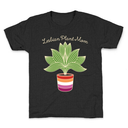 Lesbian Plant Mom Kids T-Shirt