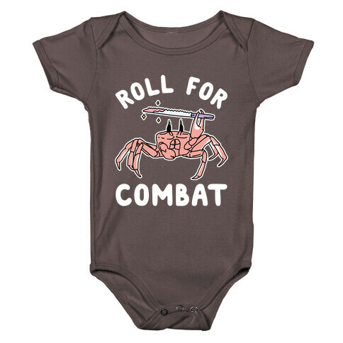 Roll For Combat Knife Crab Baby One-Piece