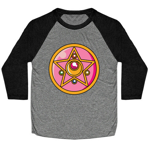 Sailor Moon Crystal Star Brooch Baseball Tee