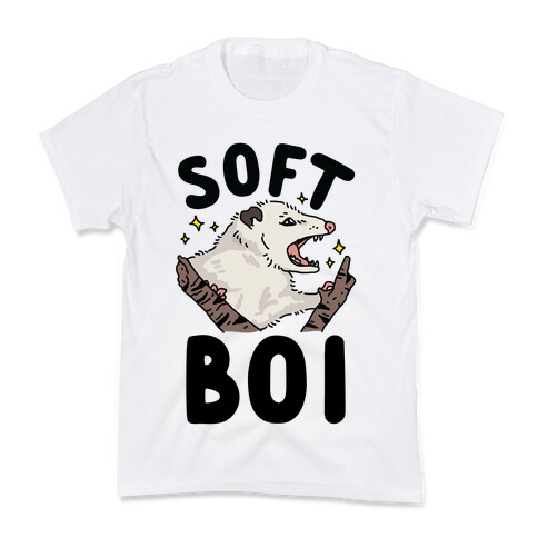 Soft Boi Opossum Kids T-Shirt