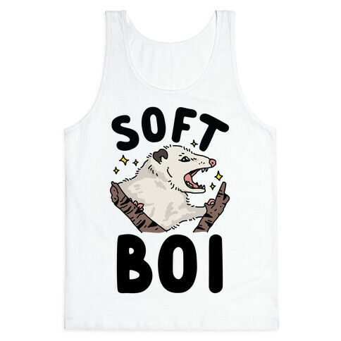 Soft Boi Opossum Tank Top