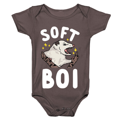 Soft Boi Opossum Baby One-Piece