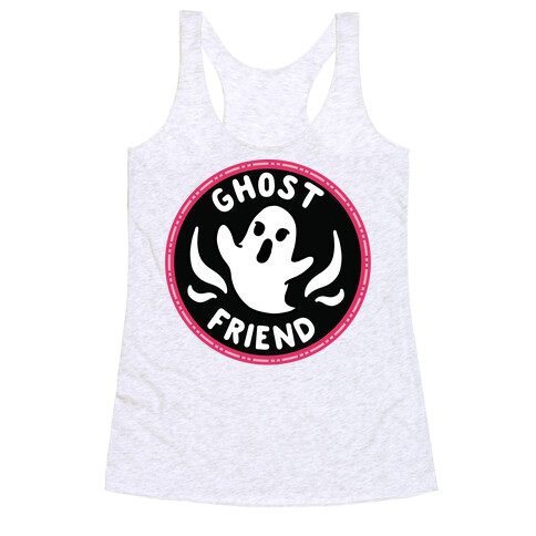Ghost Friend Culture Merit Badge Racerback Tank Top