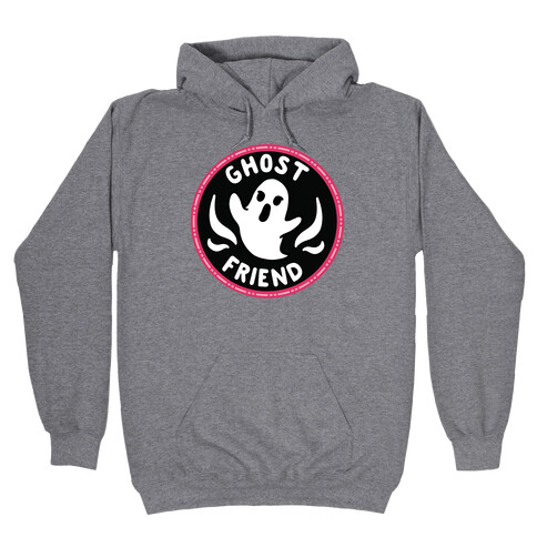 Ghost Friend Culture Merit Badge Hooded Sweatshirt