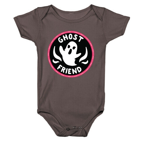 Ghost Friend Culture Merit Badge Baby One-Piece