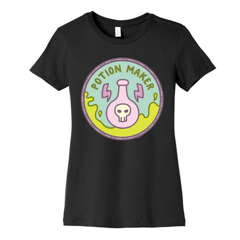 Potion Maker Pop Culture Merit Badge Womens T-Shirt