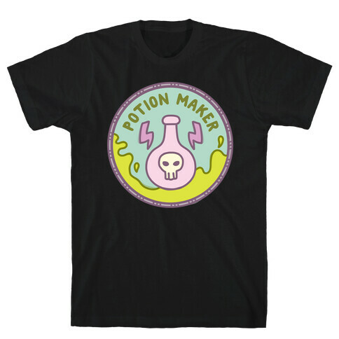 Potion Maker Pop Culture Merit Badge T-Shirt