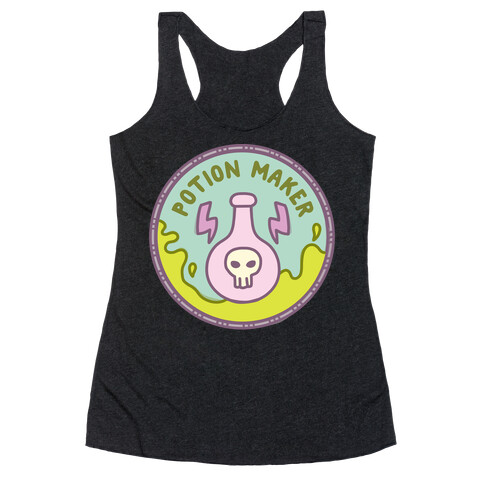 Potion Maker Pop Culture Merit Badge Racerback Tank Top