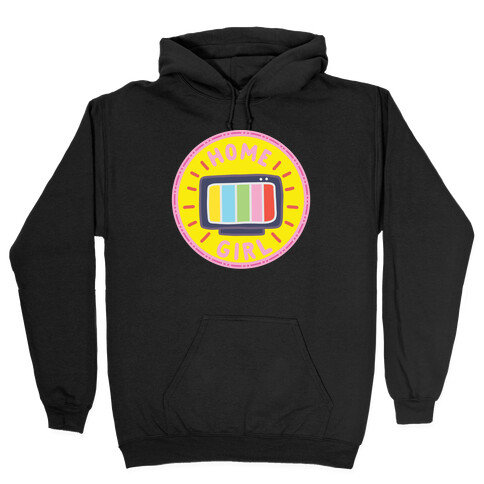 Home Girl Pop Culture Merit Badge Hooded Sweatshirt