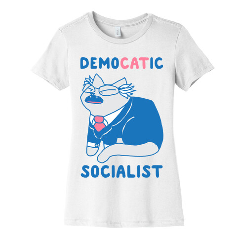 DemoCATic Socialist Womens T-Shirt