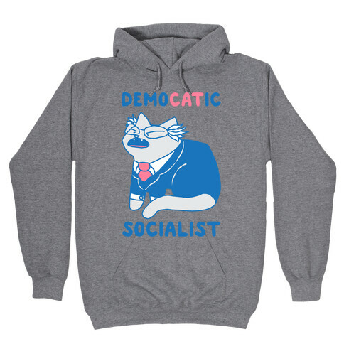 DemoCATic Socialist Hooded Sweatshirt
