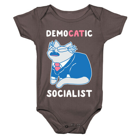 DemoCATic Socialist Baby One-Piece