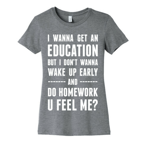 Education Womens T-Shirt