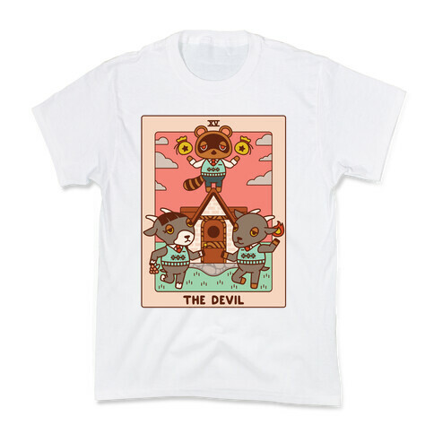 The Devil Tom Nook Kids T-Shirt