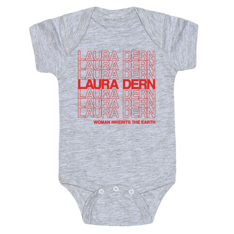 Laura Dern Thank You Bag Parody Baby One-Piece