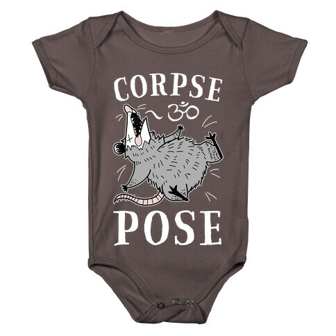 Corpse Pose Baby One-Piece