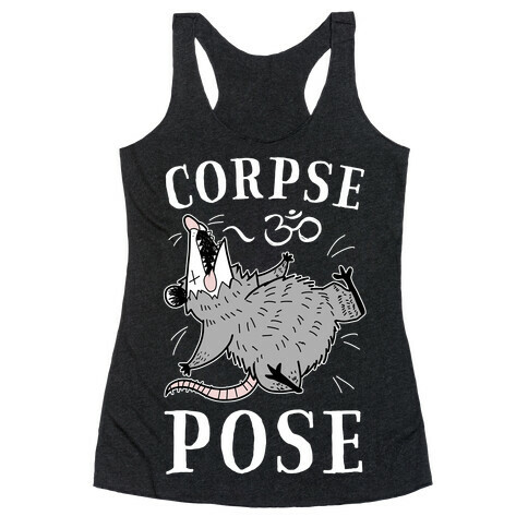 Corpse Pose Racerback Tank Top