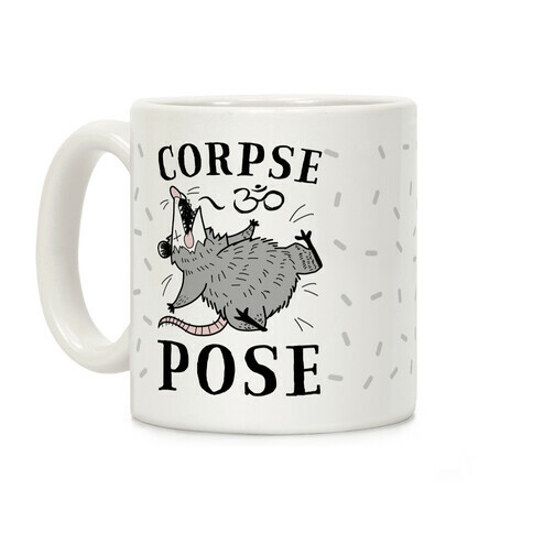 Corpse Pose Coffee Mug
