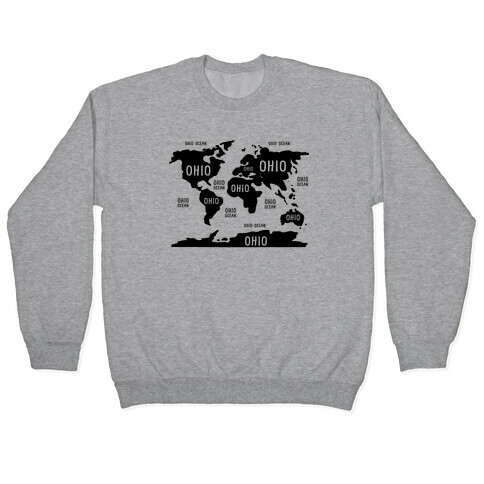 The Ohio World Map Pullover