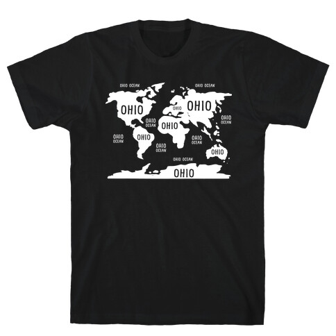 The Ohio World Map T-Shirt