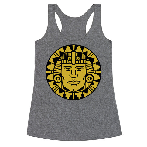 Hidden Temple Olmec Coin Racerback Tank Top