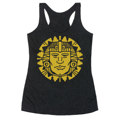 Hidden Temple Olmec Coin Racerback Tank Top