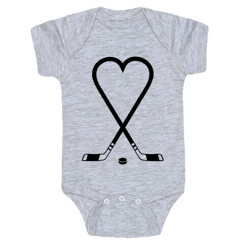 Hockey Love Baby One-Piece