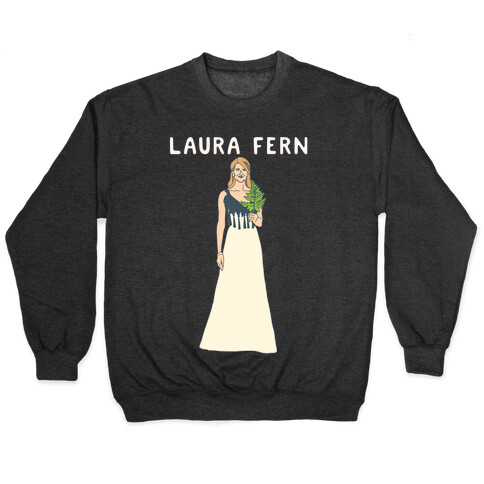 Laura Fern Parody White Print Pullover
