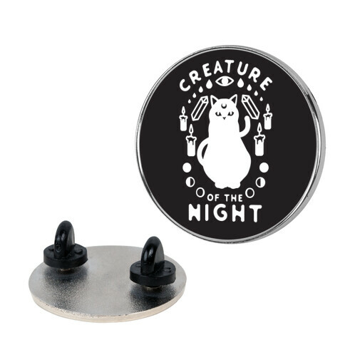 Creature of the Night Pin