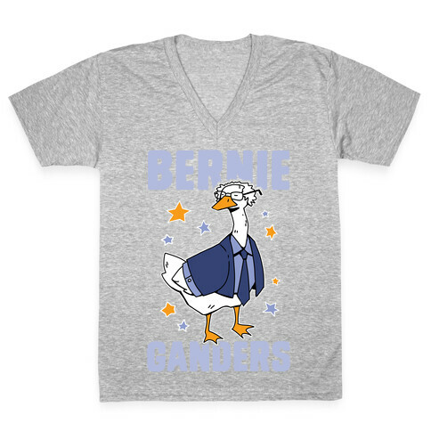 Bernie Ganders V-Neck Tee Shirt