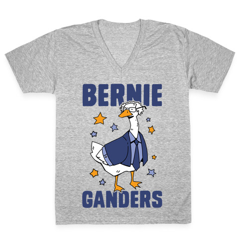 Bernie Ganders V-Neck Tee Shirt