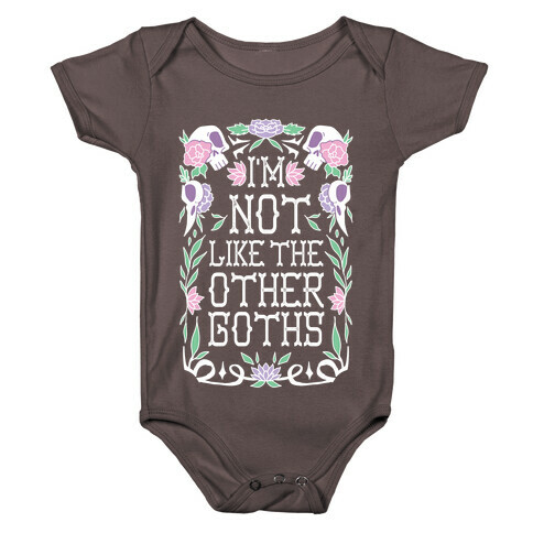 I'm Not Like The Other Goths Baby One-Piece