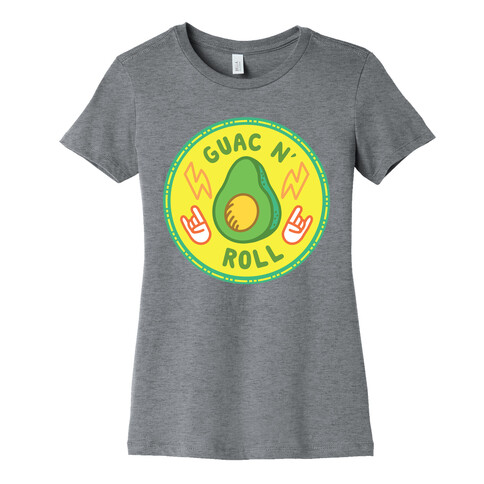 Guac N' Roll Culture Merit Badge Womens T-Shirt