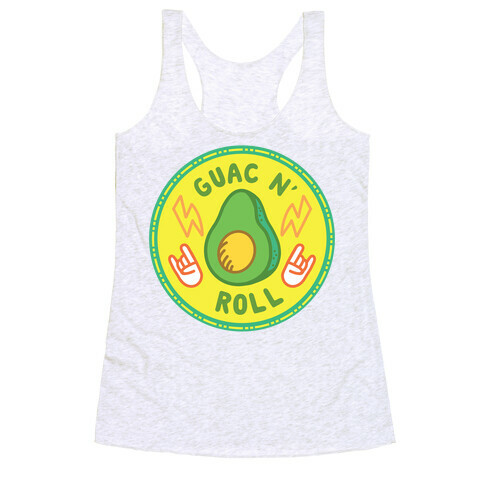 Guac N' Roll Culture Merit Badge Racerback Tank Top