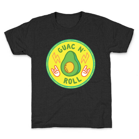 Guac N' Roll Culture Merit Badge Kids T-Shirt