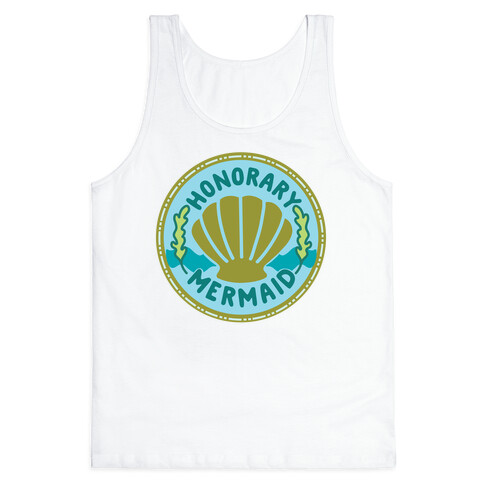 Honorary Mermaid Culture Merit Badge Tank Top